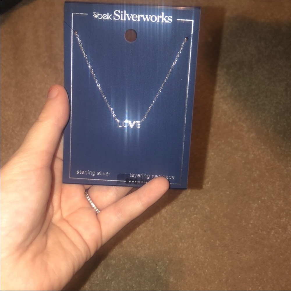“LOVE” necklace